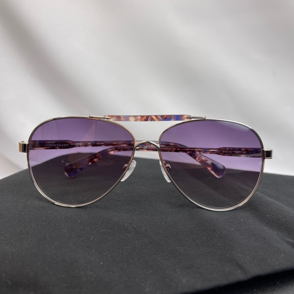 Longchamp LO109S C61 502 VIOLET TORTOISE. - Picture 2 of 10